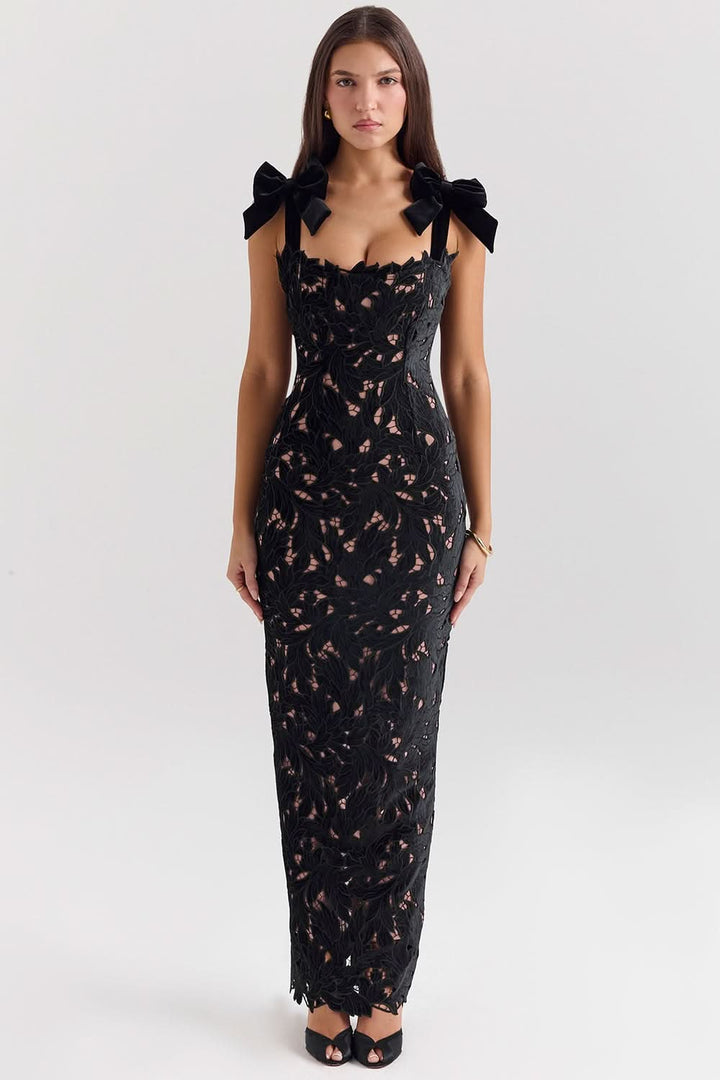 Calira | Lace Maxi Dress