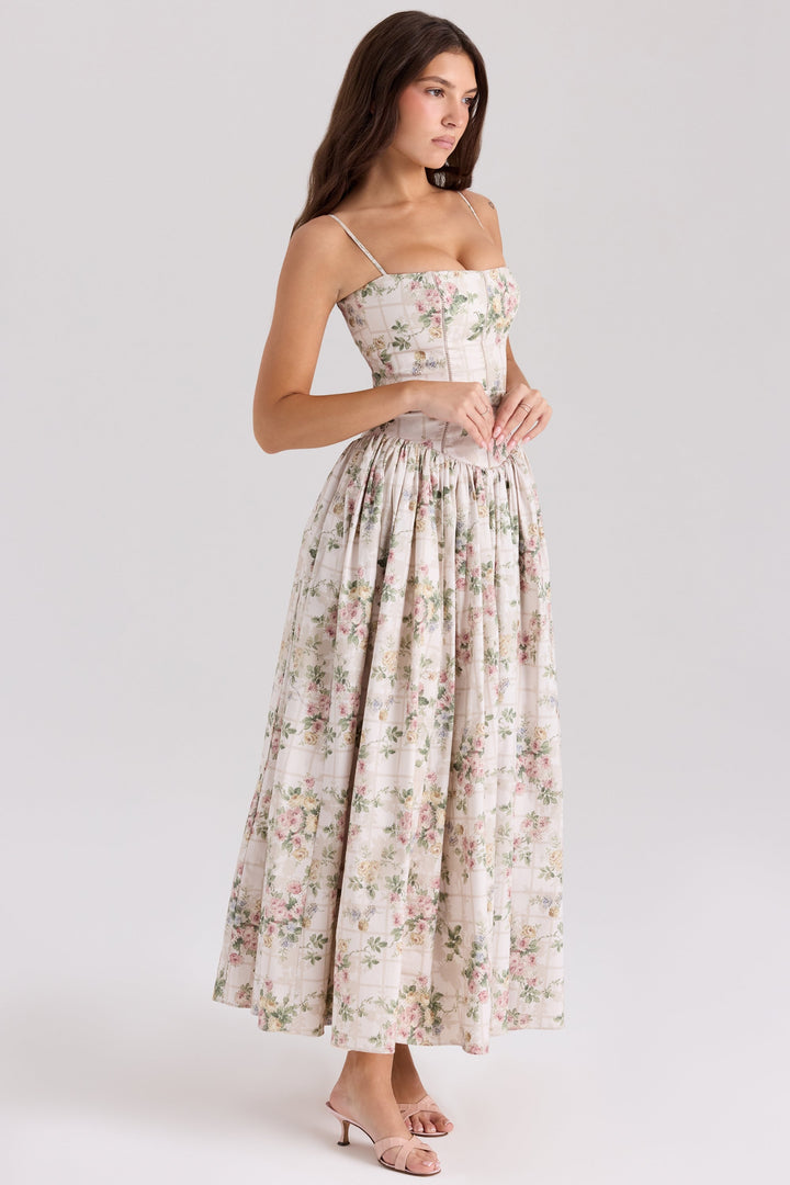 Ysa | Corset Midi Dress