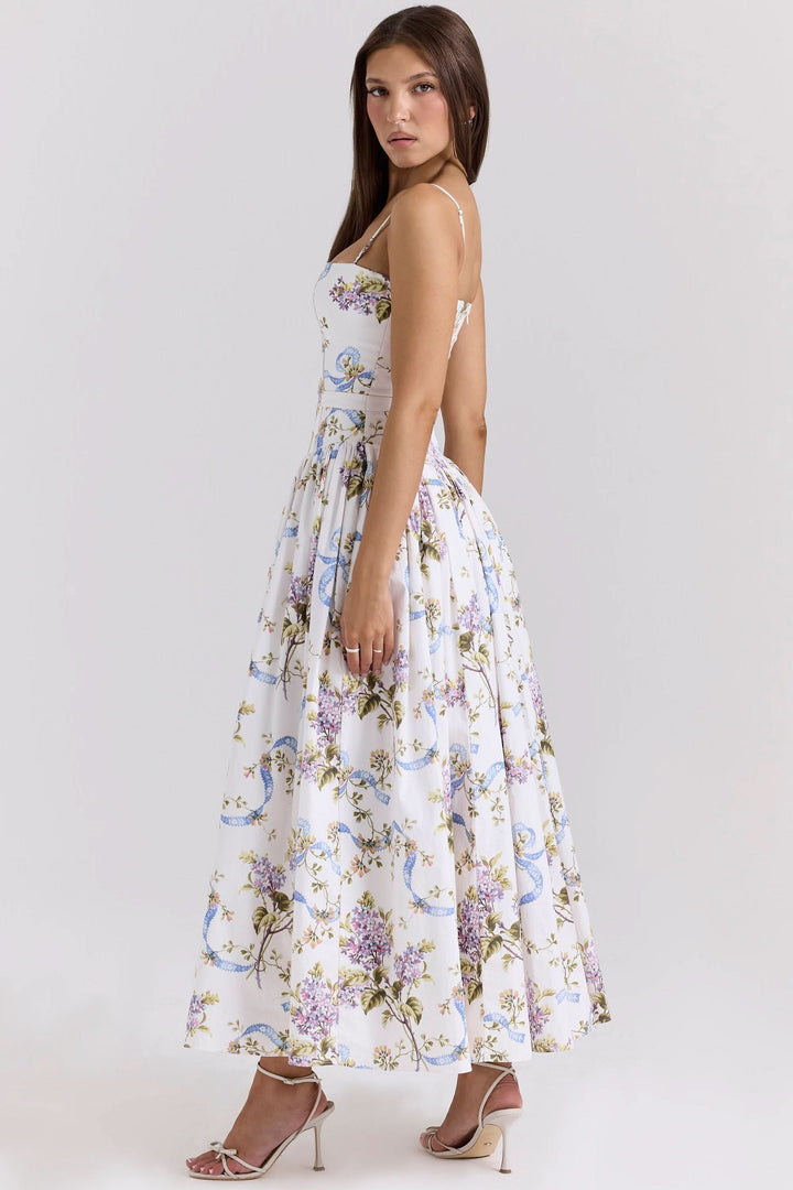 Ysa | Corset Midi Dress