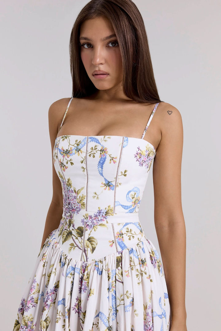 Ysa | Corset Midi Dress