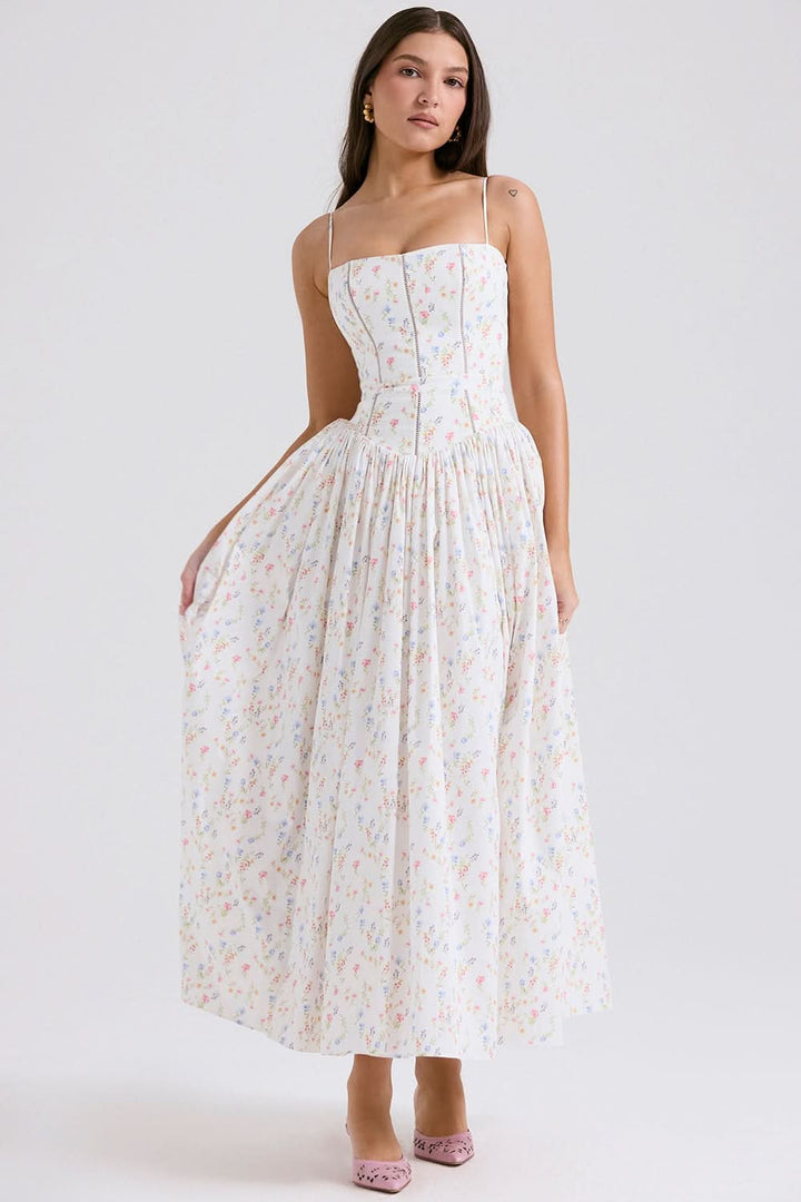 Ysa | Corset Midi Dress