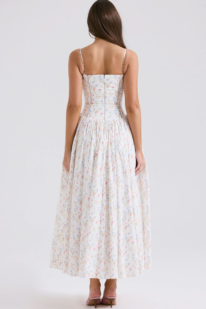 Ysa | Corset Midi Dress