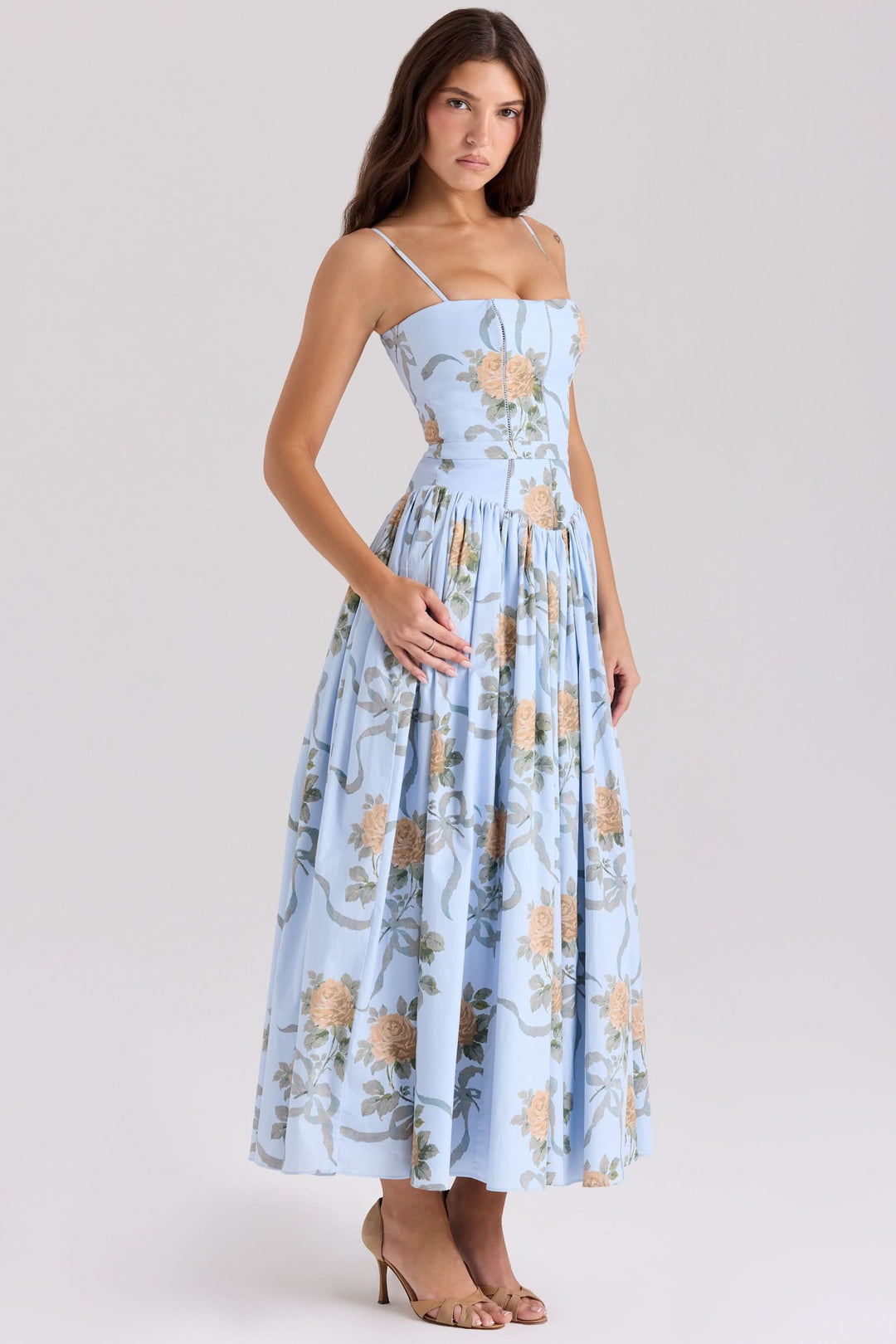 Ysa | Corset Midi Dress