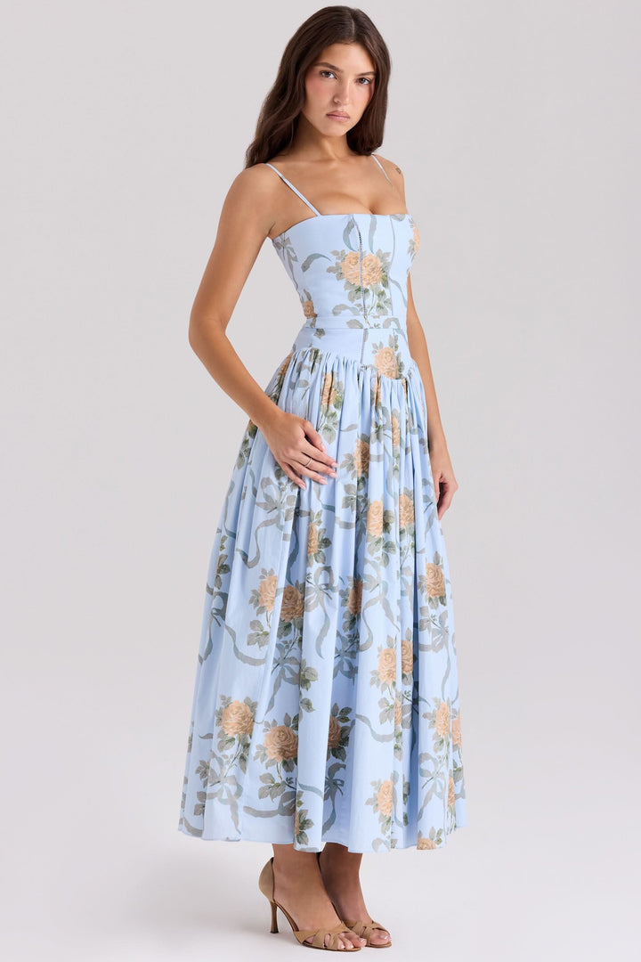 Ysa | Corset Midi Dress