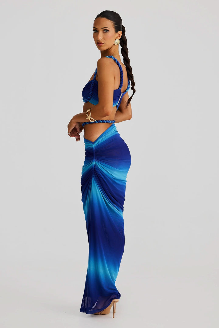 Relia | Draped Two-Piece Set