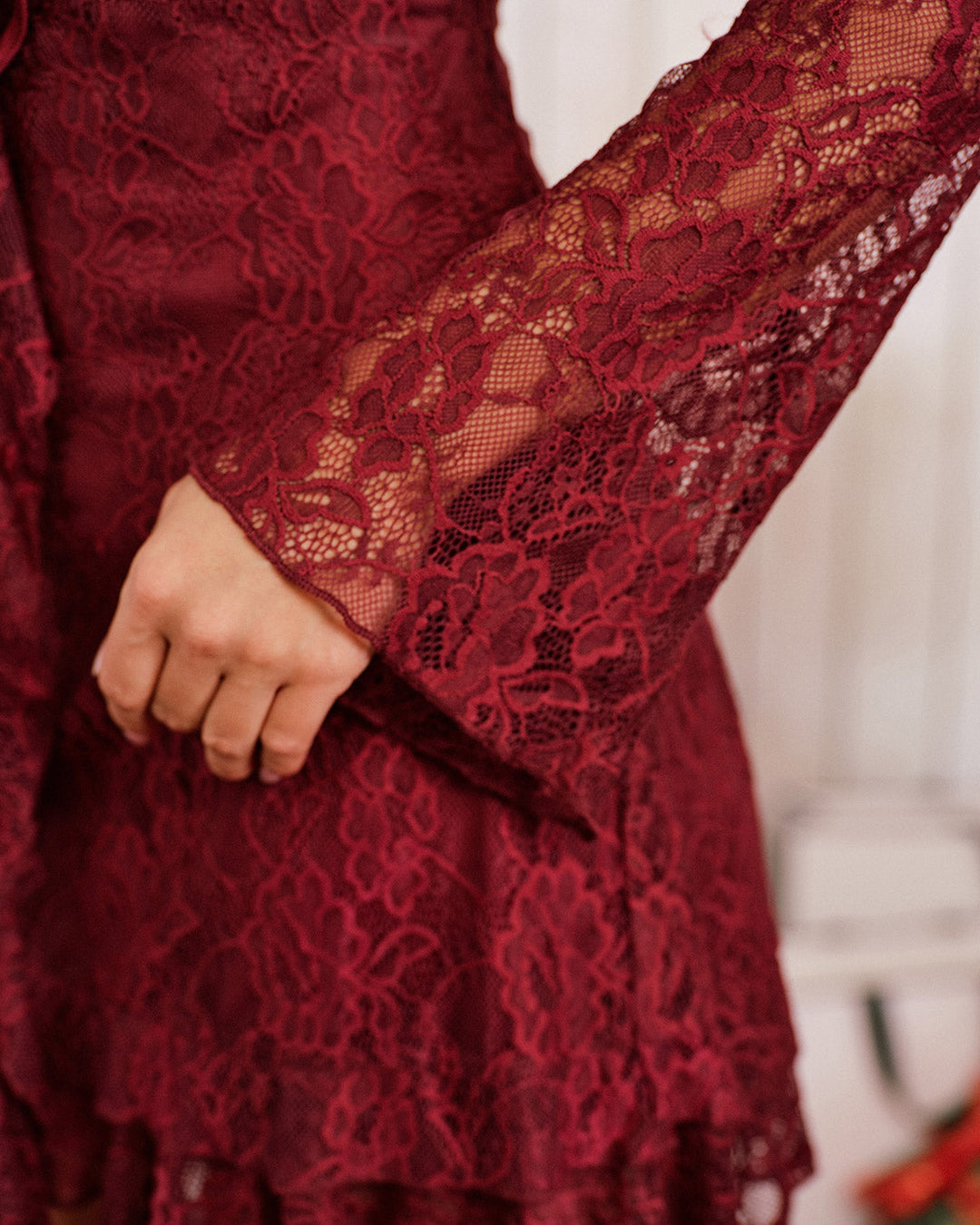 Joana | Floral Ruffle Mini Dress