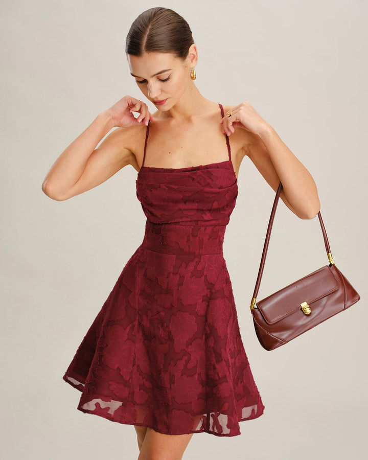 Reya | Floral Backless Mini Dress