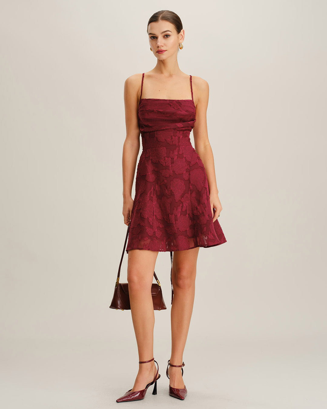 Reya | Floral Backless Mini Dress