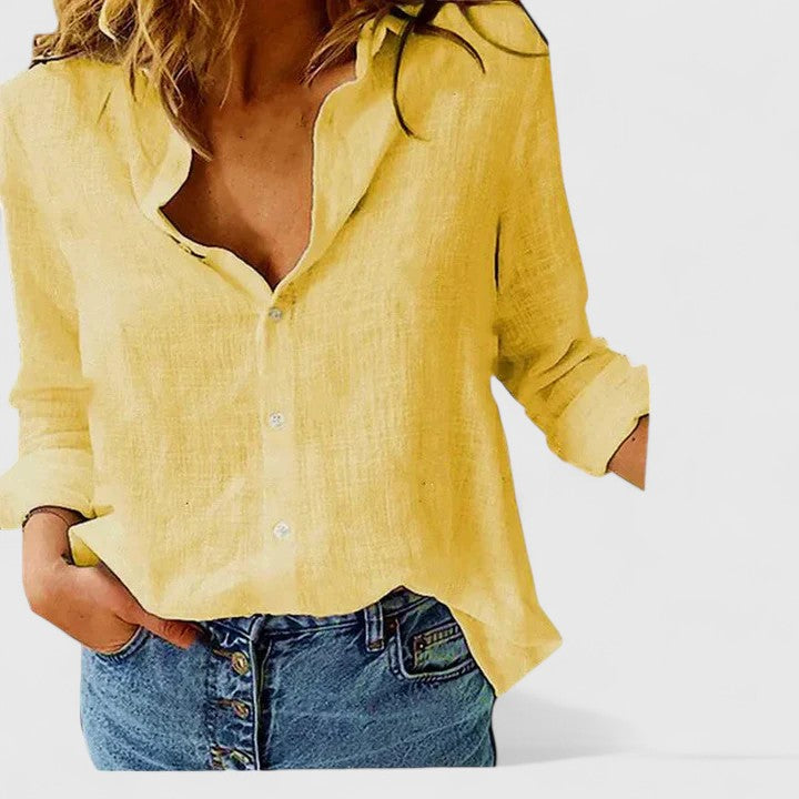 Elvara | Button Blouse