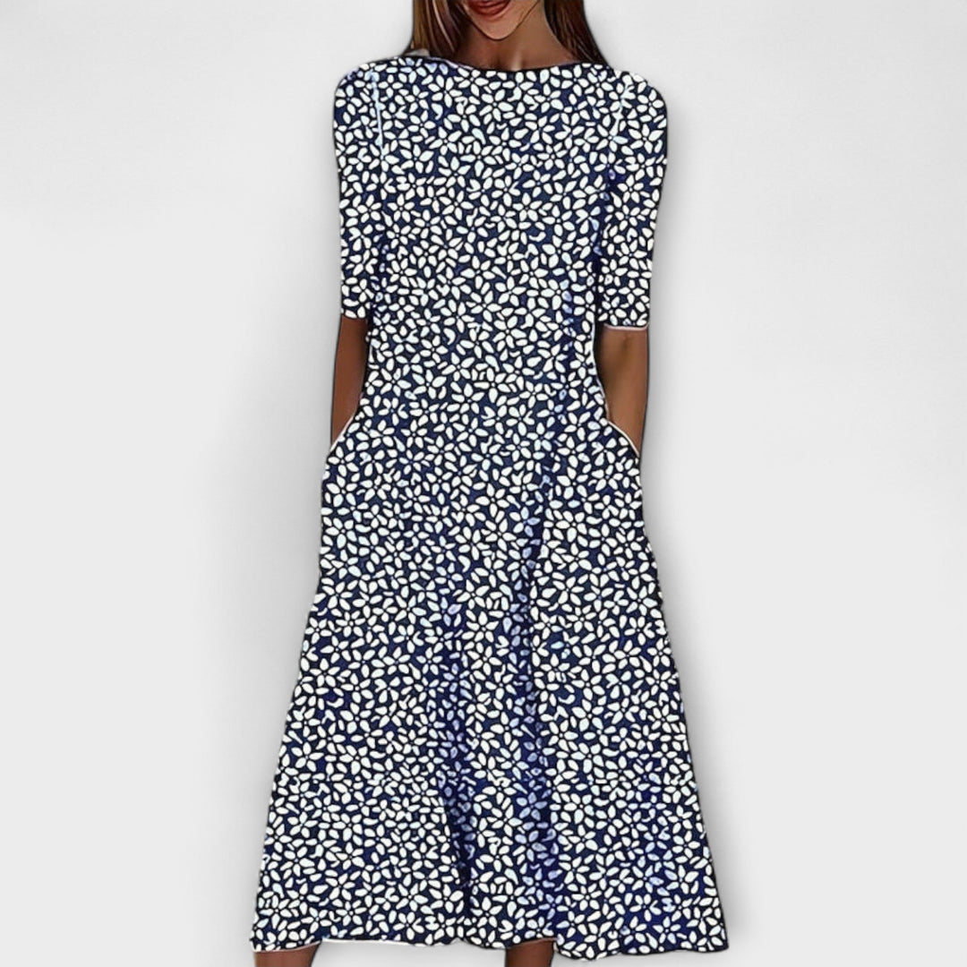 Adella | Robe Florale Côtière